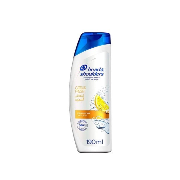 Head & Shoulders Citrus Fresh Shampoo 190ml