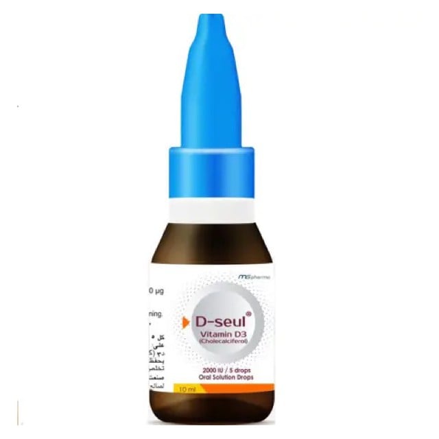 D-Seul Vitamin D3 2000iu/5 drops 10ml