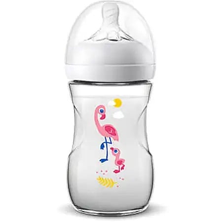 Philips Avent Natural Feeding Bottle Flamingo 260ml