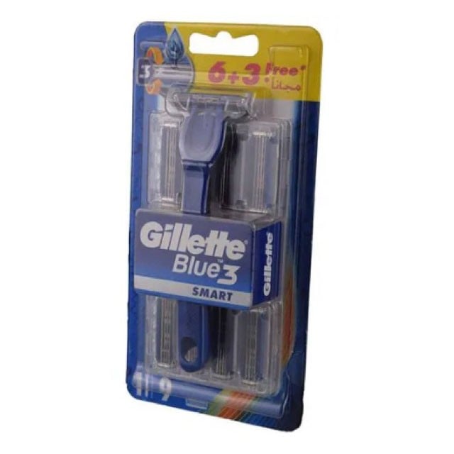 Gillette Blue3 Smart Razor 6+3 pcs