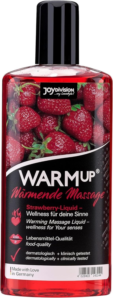 Joydivision Warm Up Massage Strawberry 150ml