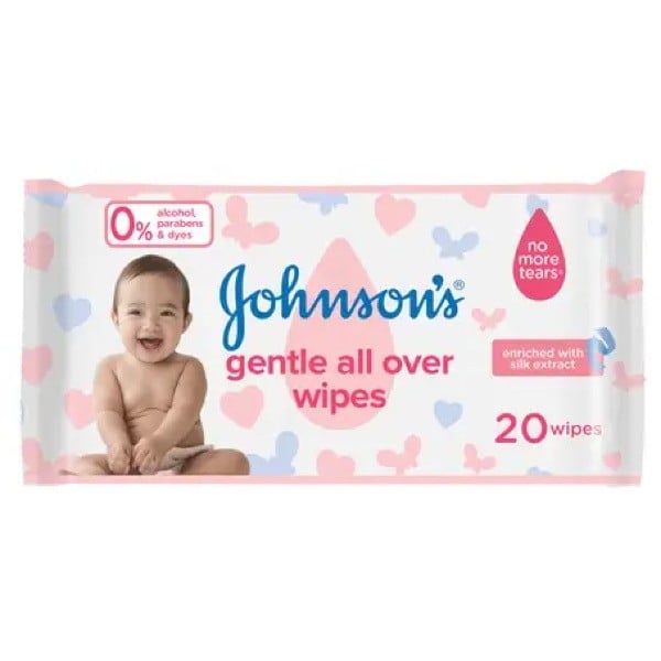 J.B. Gentle All Over Wipes 20 wipes