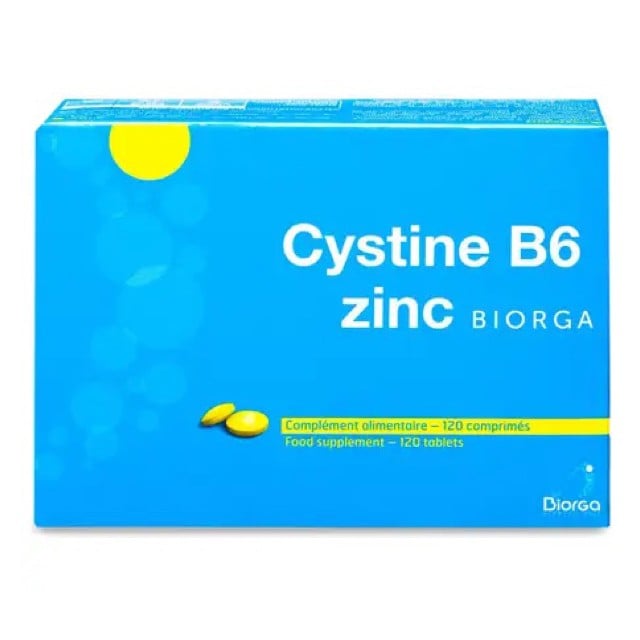 Biorga Cystine B6 Zinc 120 tablets