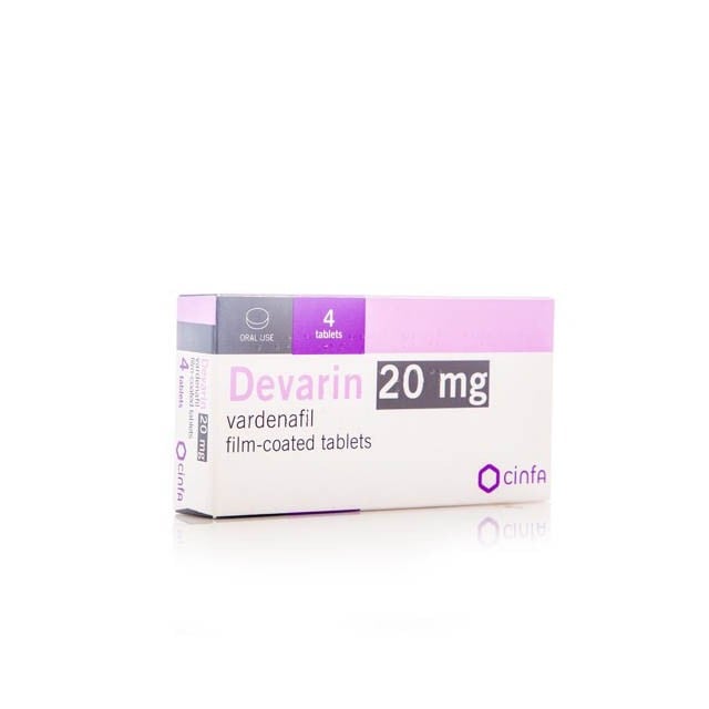 Devarin 20mg Tablets 4