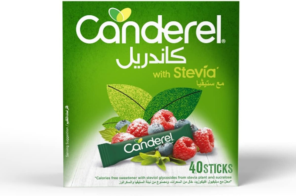 Canderel Stevia 40 Sticks