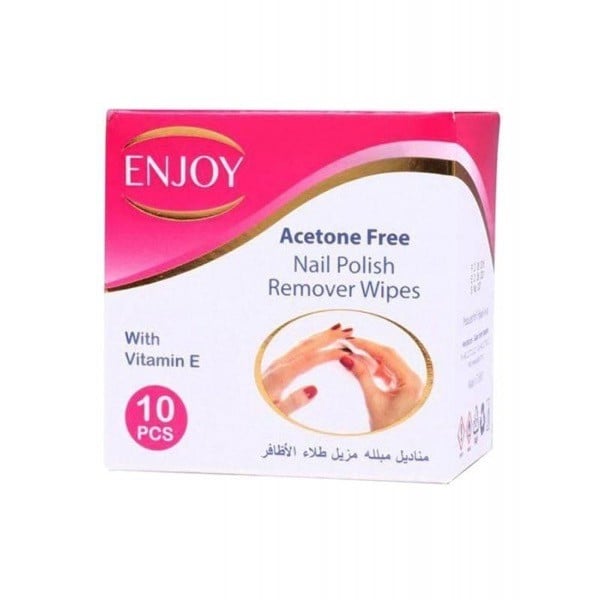 Enjoy Acetone Wipes 10 pcs