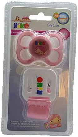 Kiko Pacifier And Pacifier Holder 0m+ No 16125