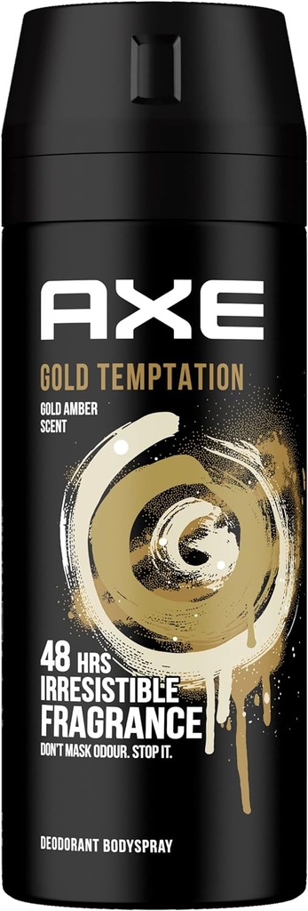 AXE DEO AER GOLD TEMP REV (ROCK) 150 ML