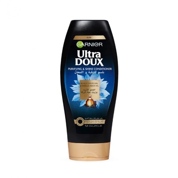 Garnier Ultra Doux Black Charcoal Conditioner 400ml