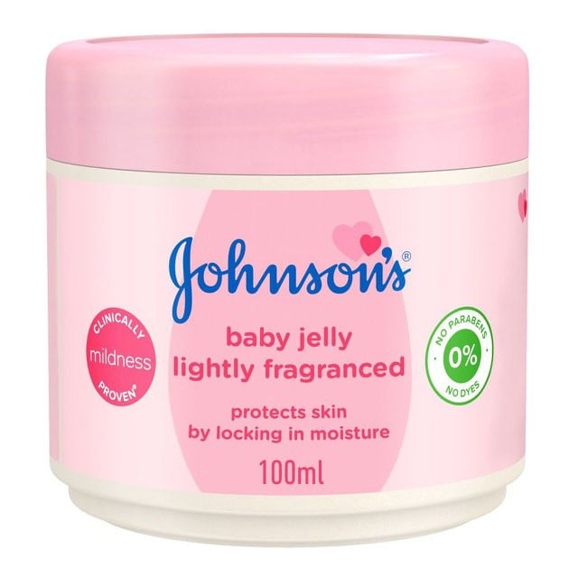 JOHNSONS BABY JELLY LIGHTLY FRAGRANCED 100ML