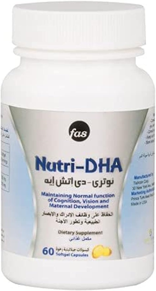 Nutri-Dha 1000mg Softgel Capsules 60