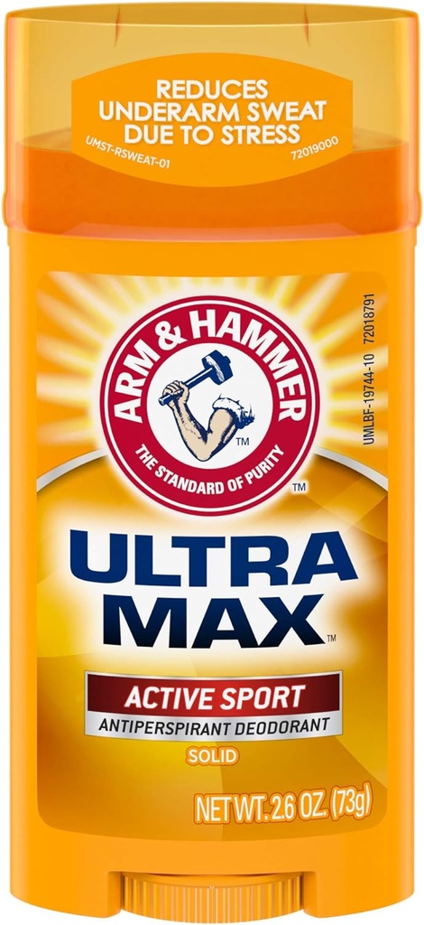 Arm & Hammer Ultra Max Active Sport Deodorant 73g