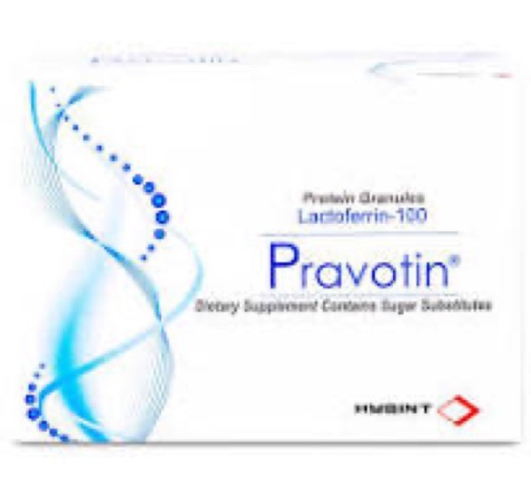 Pravotin Lactoferrin 100mg 30 sachets