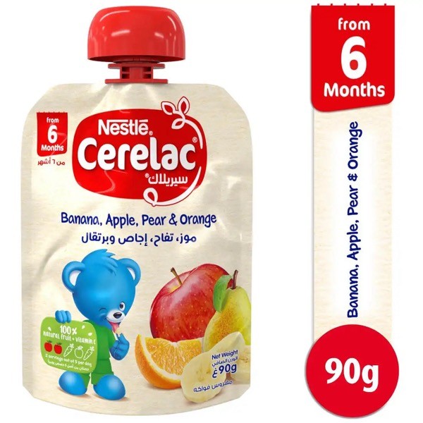 Cerelac Banana Apple And Orange 90g