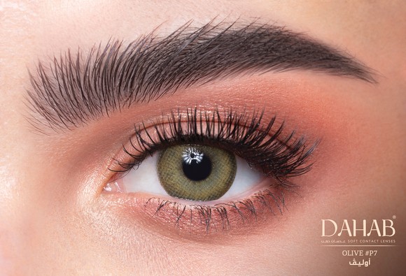 Dahab Olive Contact Lenses 44 pcs