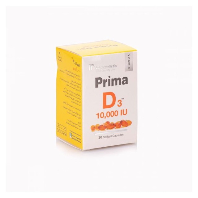 Prima D3 10000iu Softgel 30 Capsules