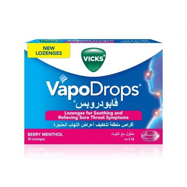 Vicks Berry Menthol 36 Lozenges