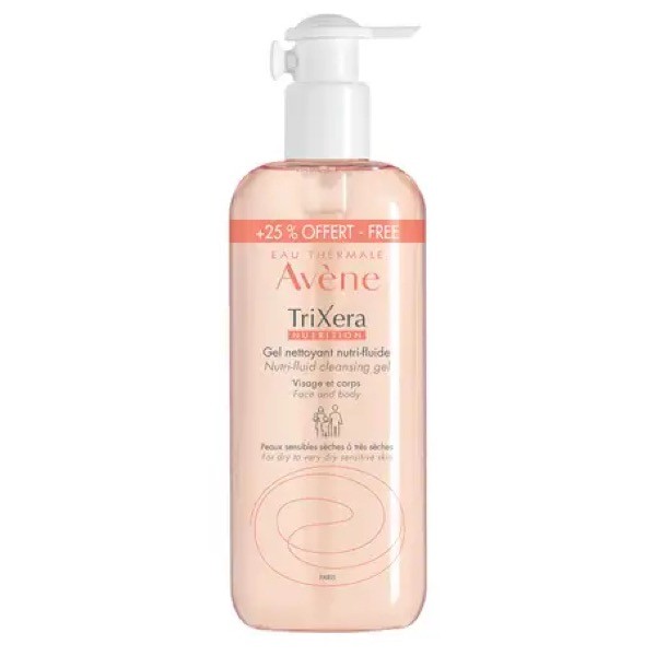 Avene Trixera Nutrition Nutri-Fluide Cleanser 500ml