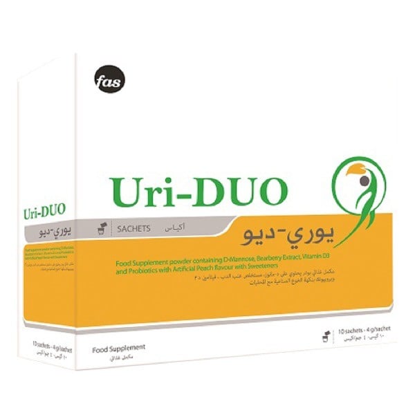 Uri-Duo Vitamin D3 10 sachets