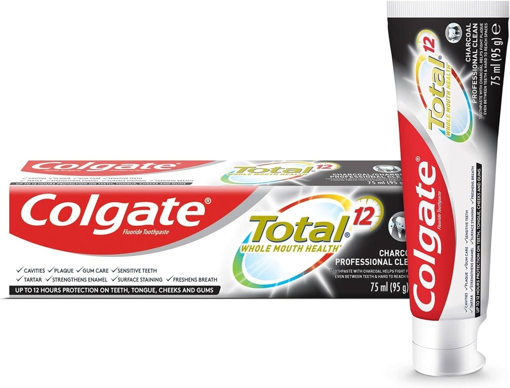 Colgate Total 12 Charcoal 75ml