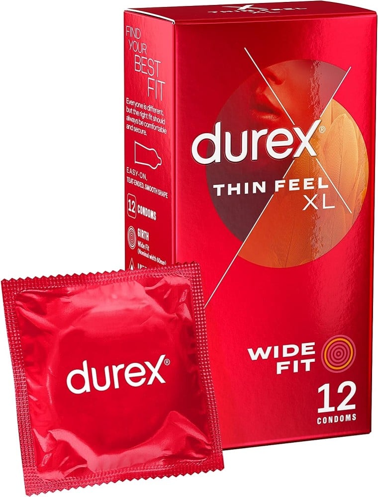 Durex Thin Feel XL Condoms 12 pcs