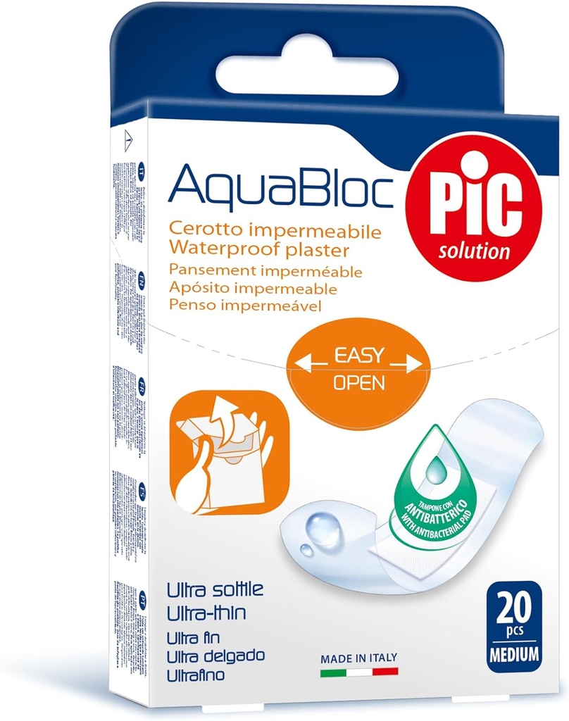 Pic Aquablock Plaster Medium 20 pcs