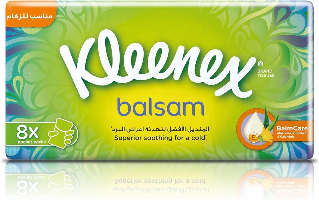 Kleenex Balsam Wipes, 80 Wipes