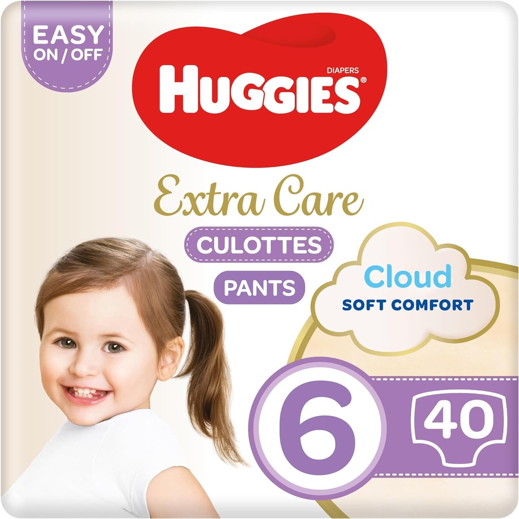 Huggies Pant Diapers Size 6 Jumbo Pack 2*40