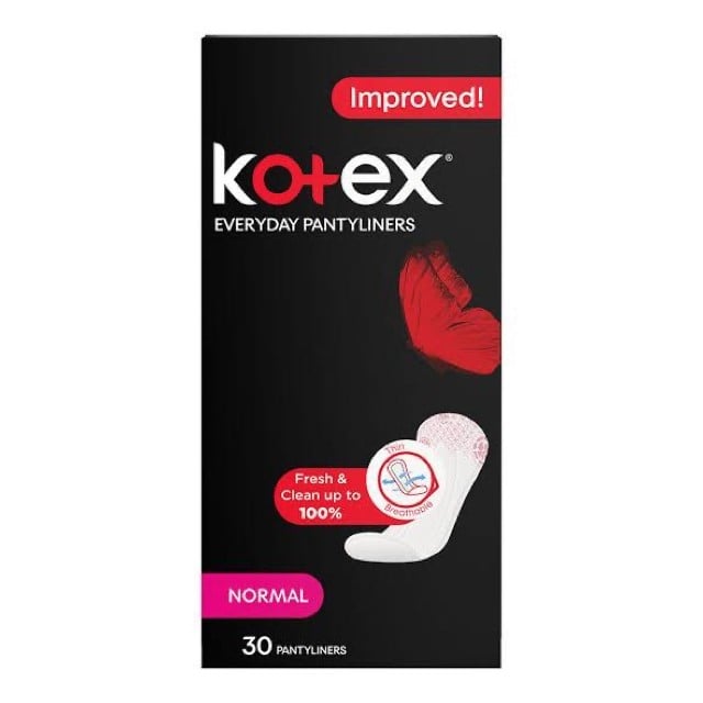 Kotex Liners Cotton Normal 30pcs