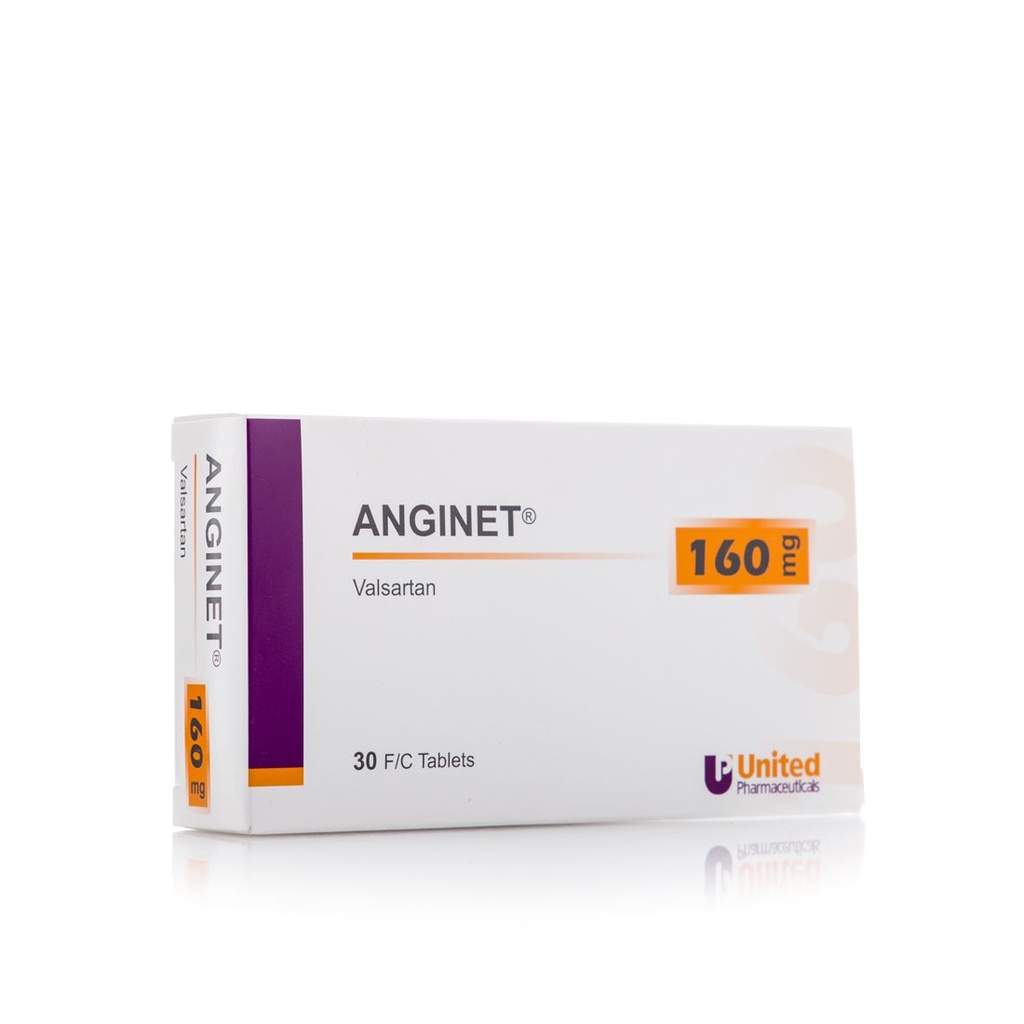 Anginet 160mg Tablets 30