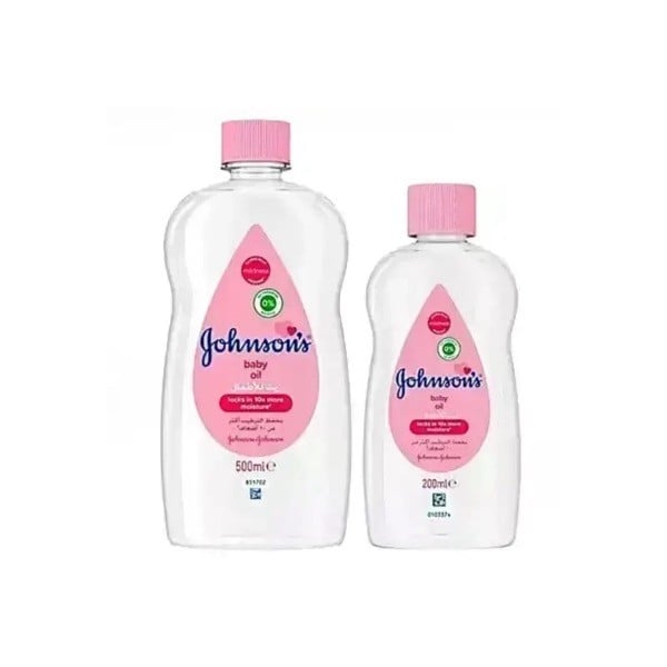 JOHNSON BABY OIL 500+200ML FREE