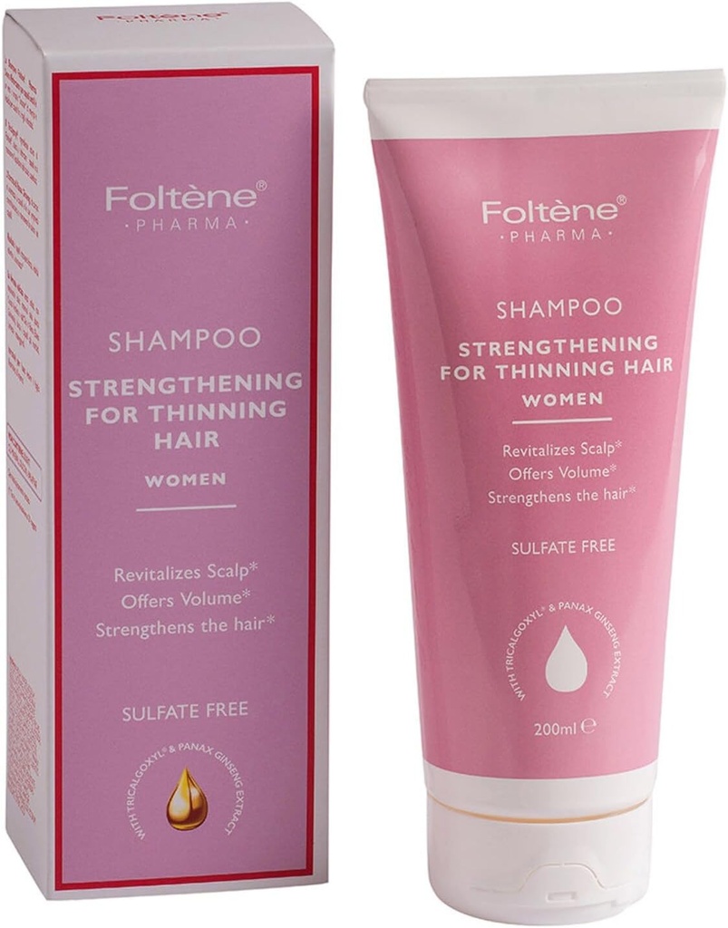 Foltene Shampoo Strengthening for Thinning Hair Women 200ml