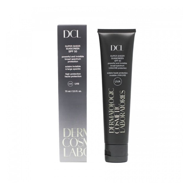 DCL Super Sheer Sunscreen SPF 50 75ml