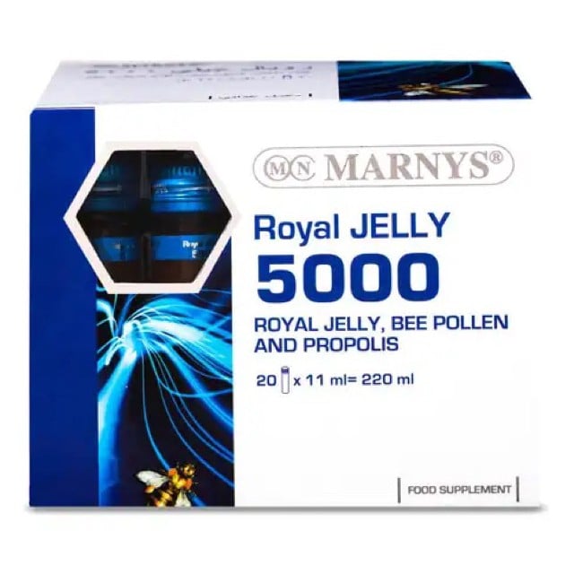 Marnys Royal Jelly 5000mg Vials 20