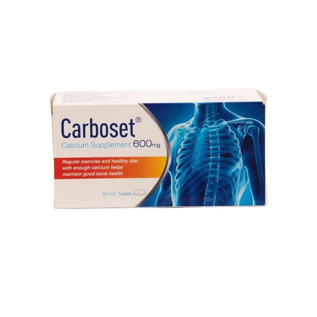 Carboset 600mg Tablets 30