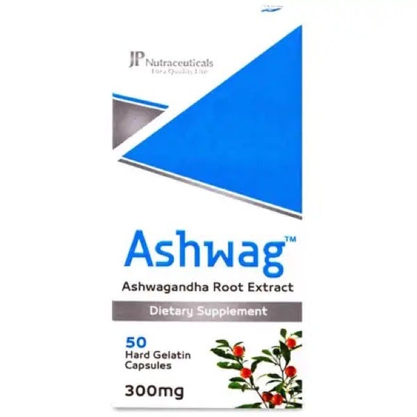 JP Ashwagandha 300mg Capsules 50