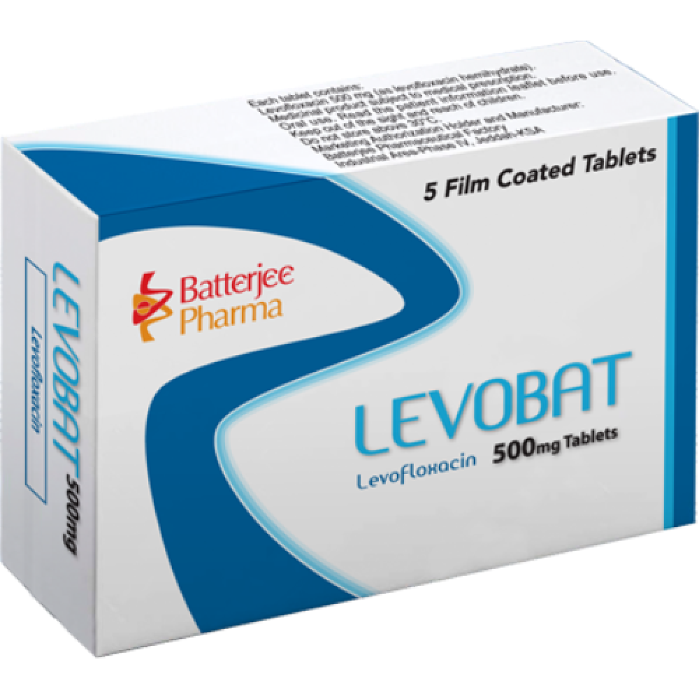 Levobat 500mg Tablets 5