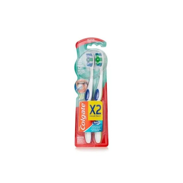 Colgate Toothbrush Medium 1+1 Free