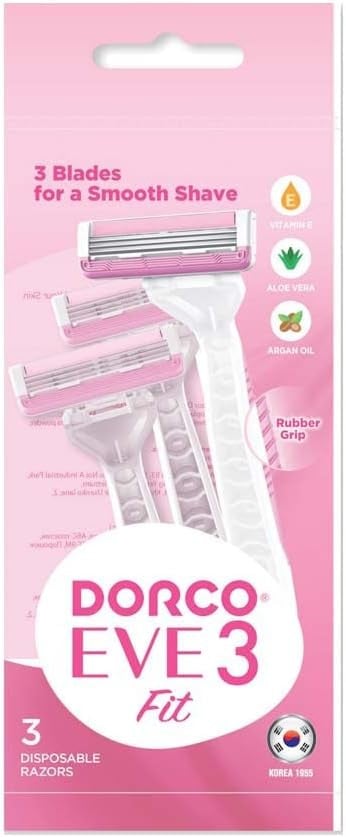 Dorco 3 Fit For Lady Razor 3+1 pcs