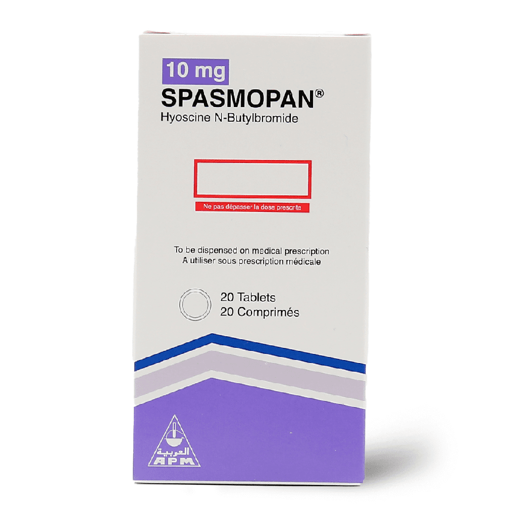 Spasmopan 10mg Tablets 20