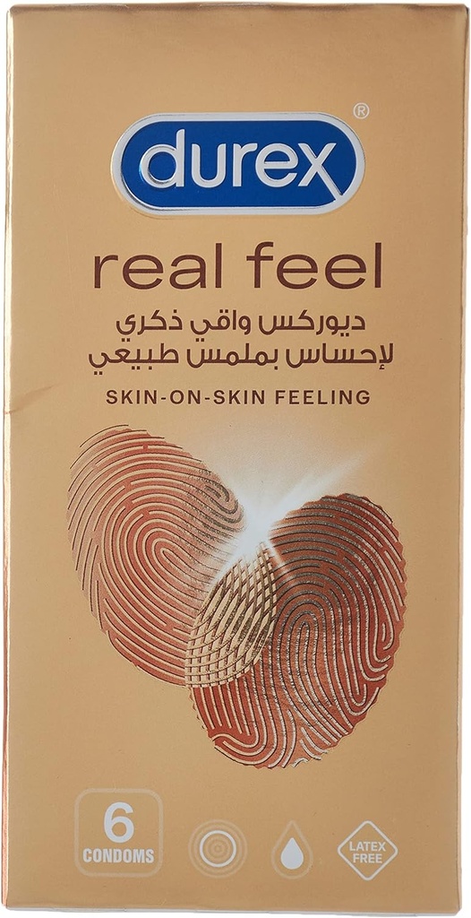 Durex Real Feel Condoms 6 pcs