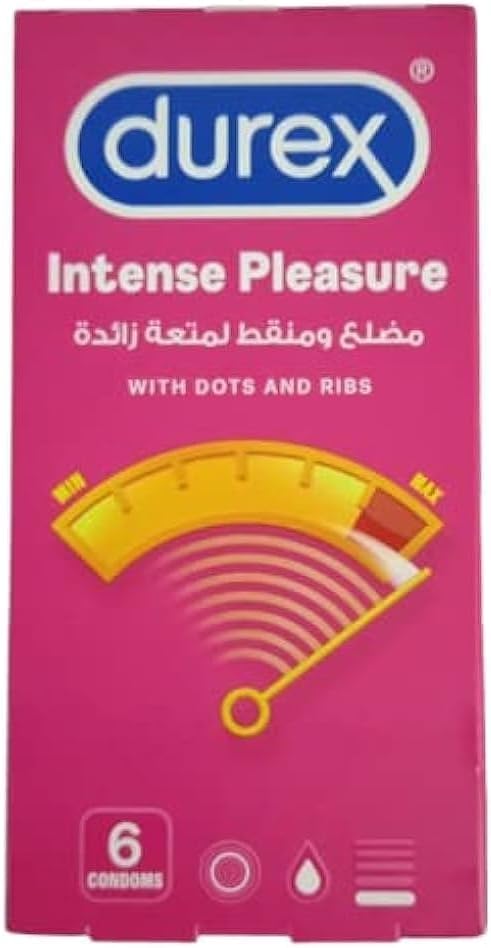 Durex Intense Pleasure 6 Condoms