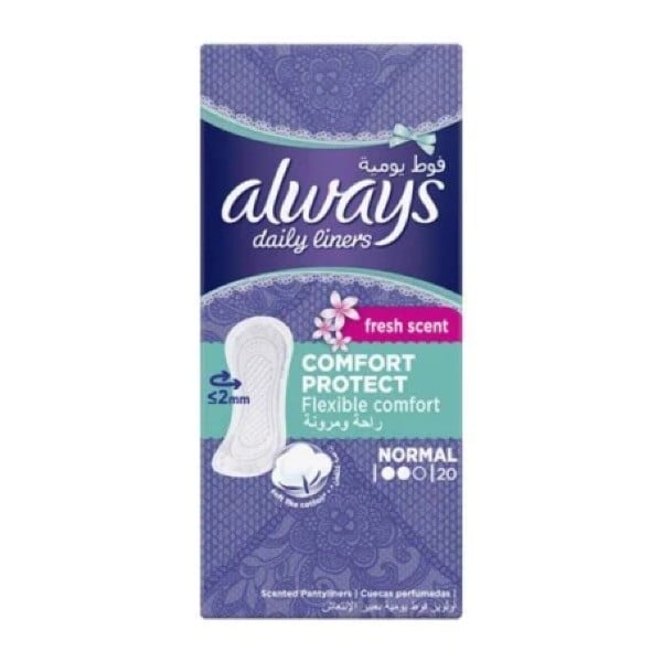 Always Daily Liners Normal 40 Pads