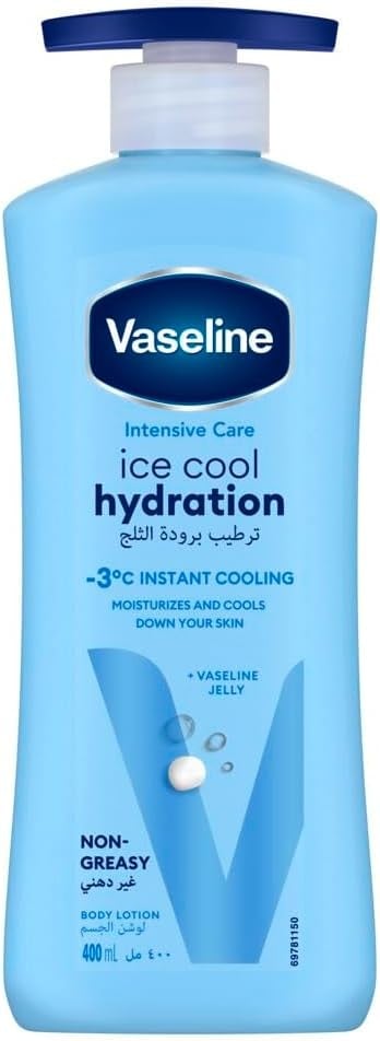 Vaseline Ice Cool Hydration Lotion 400ml