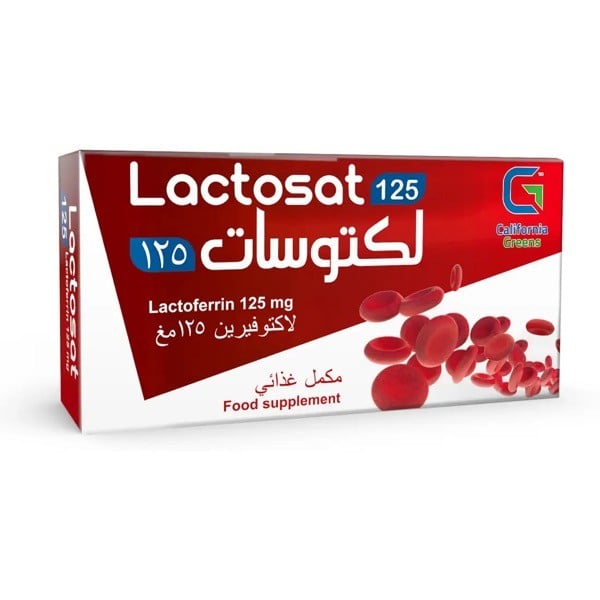 Lactosat 125mg Capsules 30