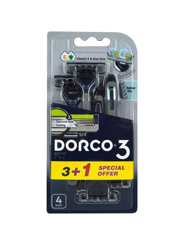 Dorco 3 Fit 4 Razors