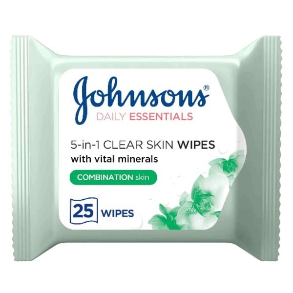 JOHNSON SKIN WIPES COMBINATION 25