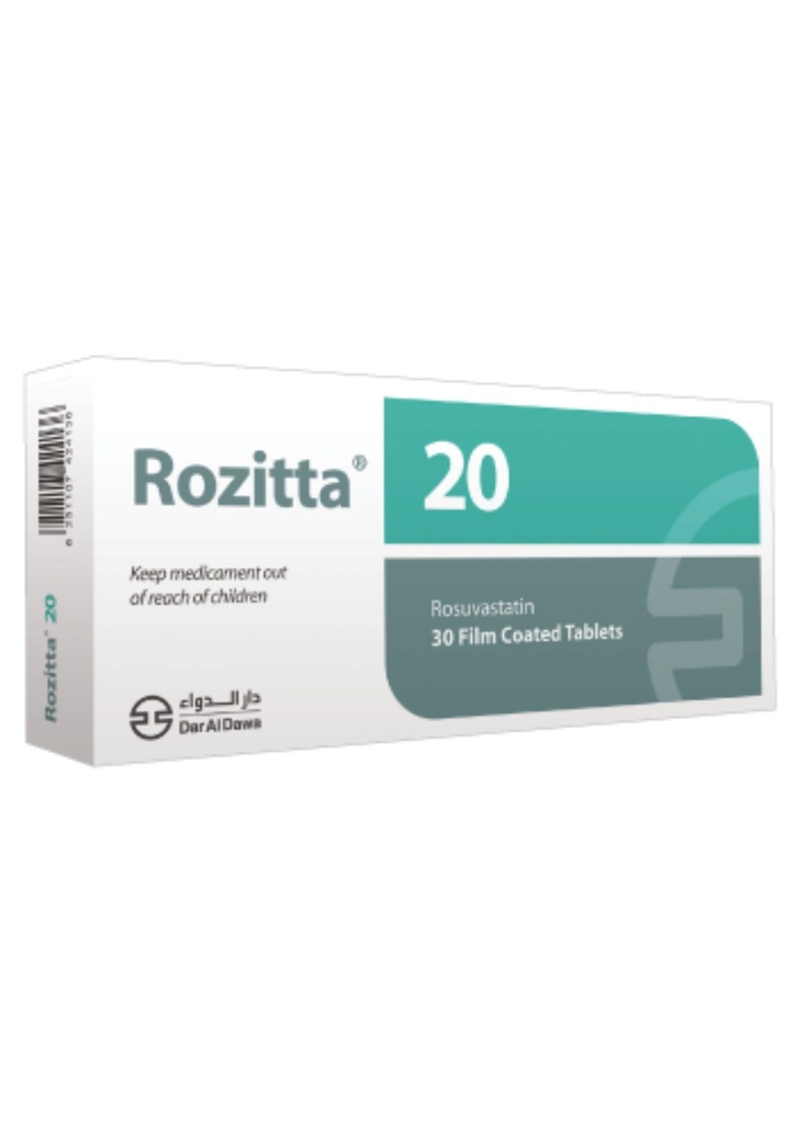 Rozitta 20mg Tablets 30