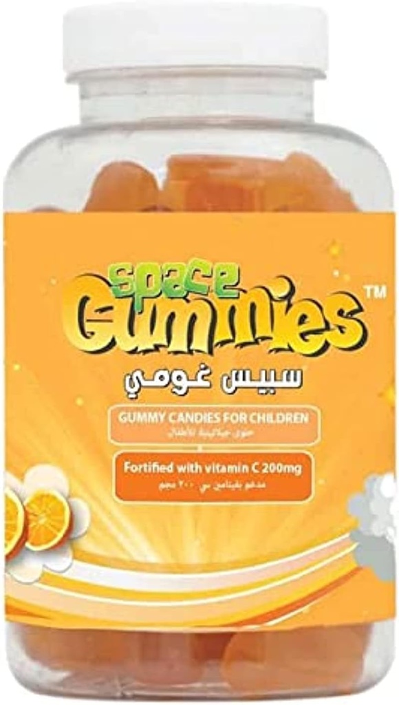 Space Gummies vitamin c 200mg 60 gummies