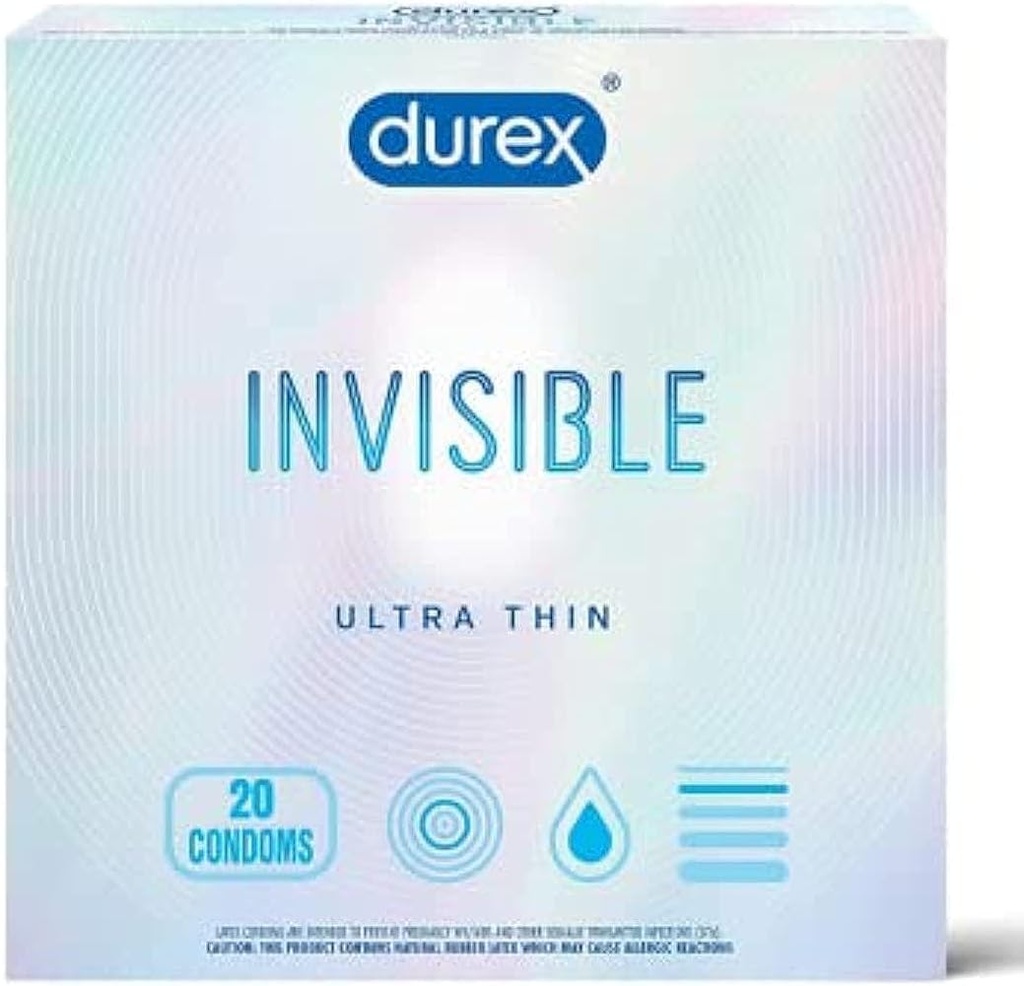 Durex Invisible Extra Thin Extra Sensitive Condoms 20 pcs